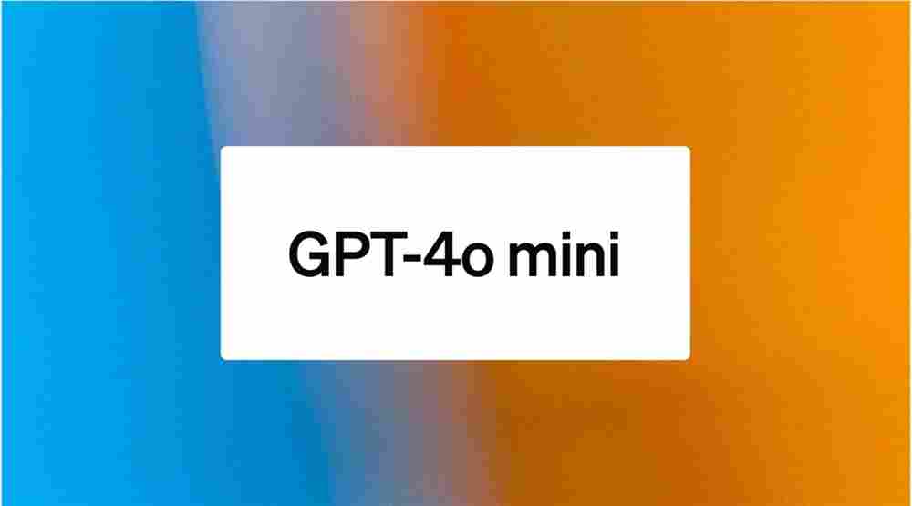 OpenAI CEO承认“GPT-4O MINI”字母数字组合的命名方式存在问题