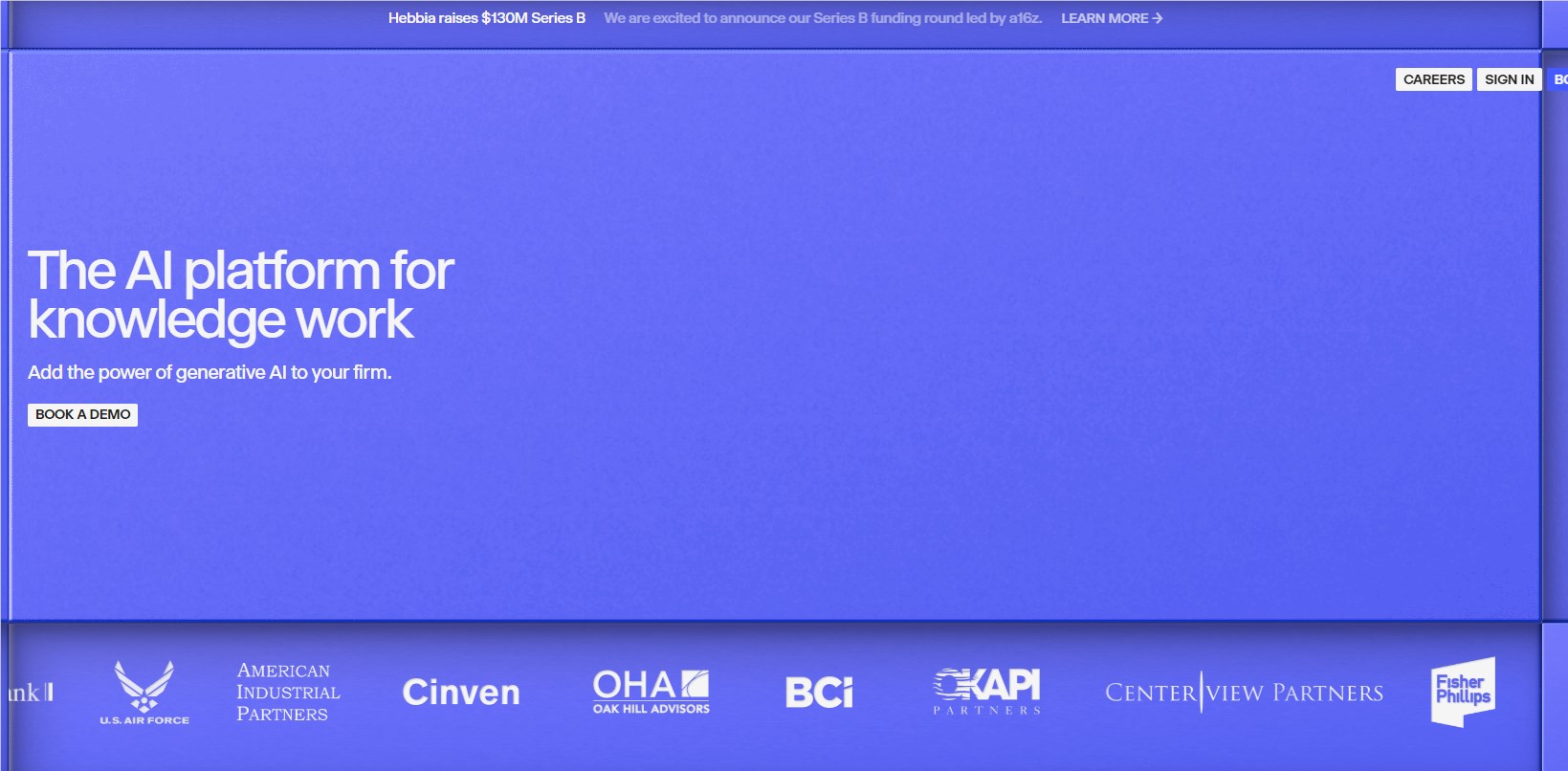Hebbia 获得 1.3 亿美元融资，打造 AI 知识检索平台