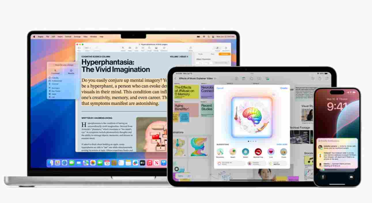 苹果“AI”官方详解：Apple Intelligence 本地 30 亿参数模型，云端基于苹果芯片服务器