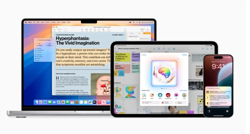 苹果WWDC放出深水炸弹 GPT-4o加持Siri 全家桶都上生成式AI