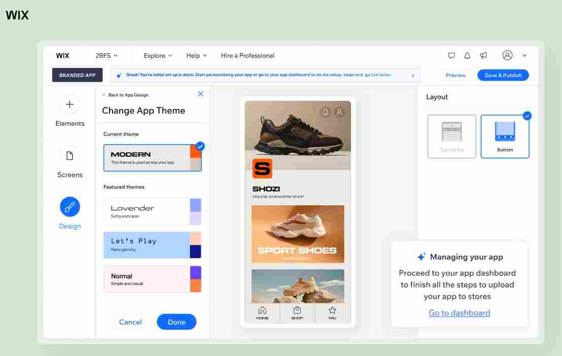 Wix推出AI工具，通过文本描述生成iOS或Android应用