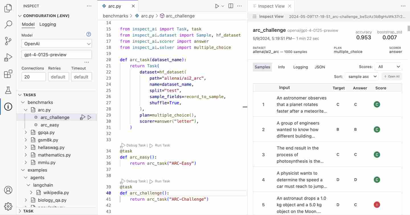 英国推出开源免费 AI评估平台 Inspect，可为模型知识 / 推理能力评分
