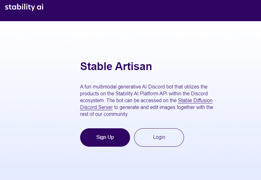 Stability AI 推出Stable Artisan Discord 机器人服务 让用户使用SD3、SVD功能