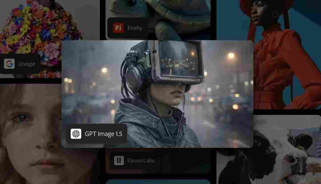 Adobe Firefly AI 创作平台上线 GPT-Image 1.5 模型，订阅用户 1 月 15 日前可不限量生成图片