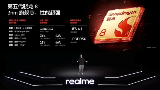 潮玩电竞旗舰真我Neo8正式发布：全面狠超同档上限 2399元起售