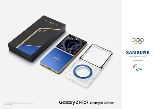 三星Galaxy Z Flip7奥运特别版震撼发布，助力奥运选手2026年冬奥之旅
