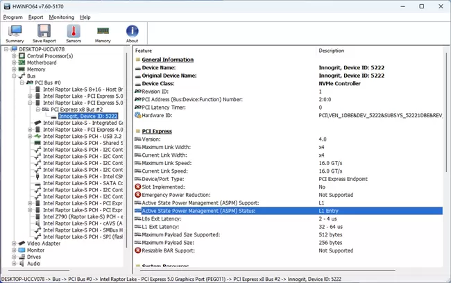 新版梵想S790评测：升级英韧IG5222主控，功耗降低性能提升