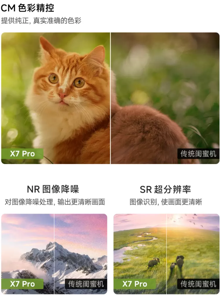 全球首款多彩长续航大内存闺蜜机海信X7 Pro正式上市，万元电视同源画质