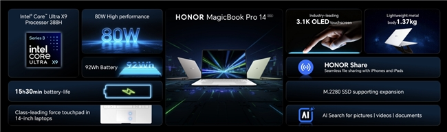 全球瞩目!荣耀携Robot Phone、Magic V6系列、荣耀MagicBook Pro 14 2026震撼亮相MWC 2026 全球瞩目!荣耀携Robot Phone、Magic V6系列、荣耀MagicBook Pro 14 2026震撼亮相MWC 2026