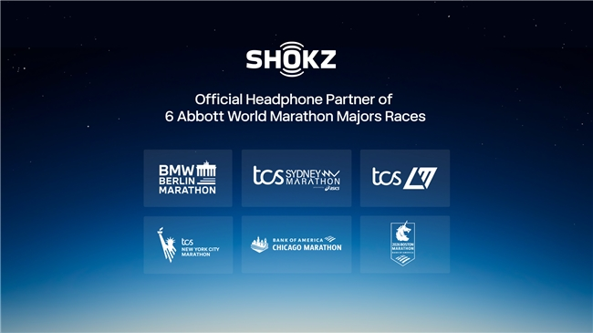 Shokz韶音携手六大满贯赛事，以「逐星计划」助力跑者圆梦